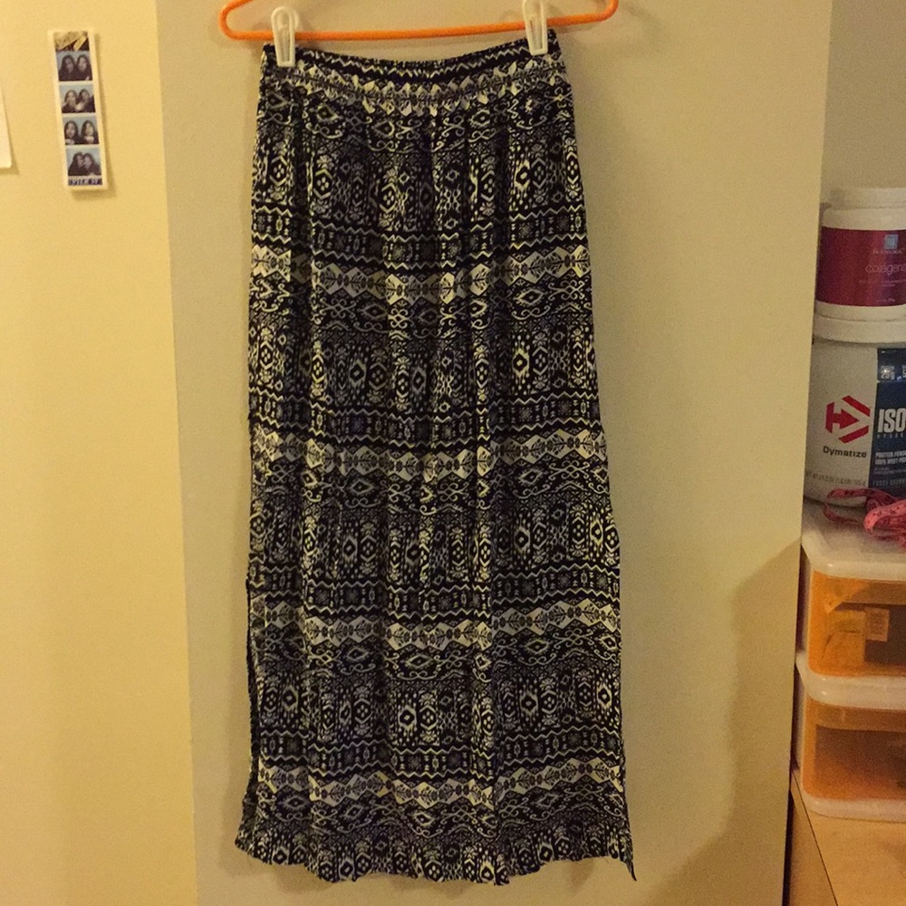 Long Skirt Hippie Look